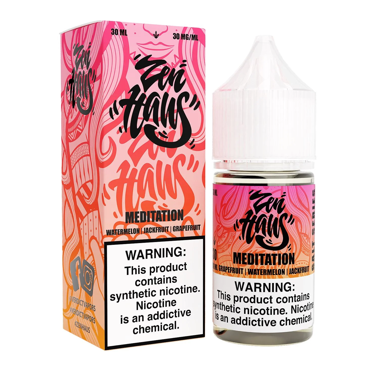 Meditation by ZEN HAUS SALTS E-Liquid 30ml
