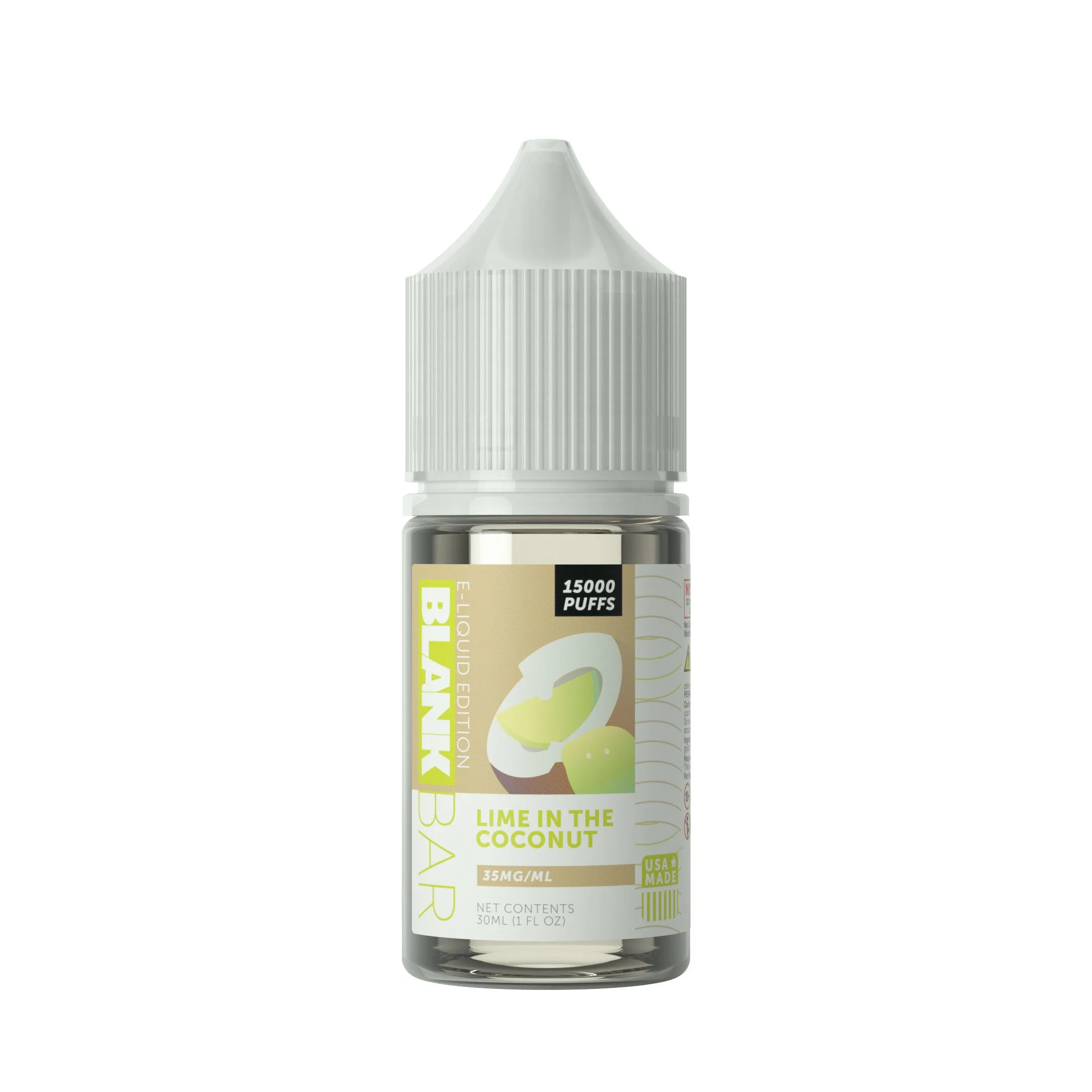 Lime in the Coconut | Blank Bar 15000 Puff Juice Salt Series | 30mL