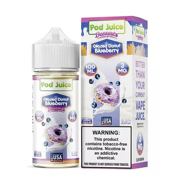 Glazed Donut Blueberry | Pod Juice | 100mL