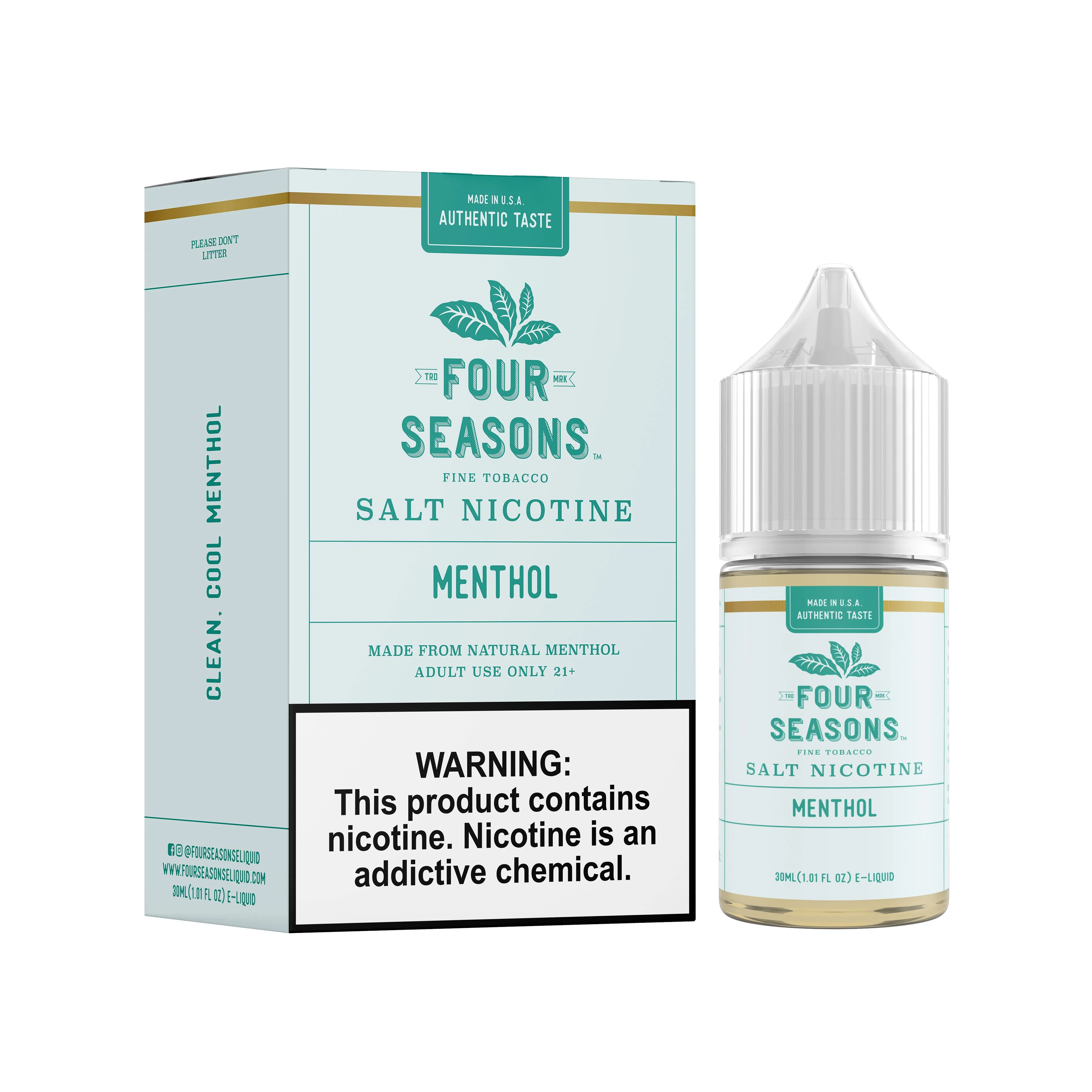 Menthol by Four Seasons Salt 30ML