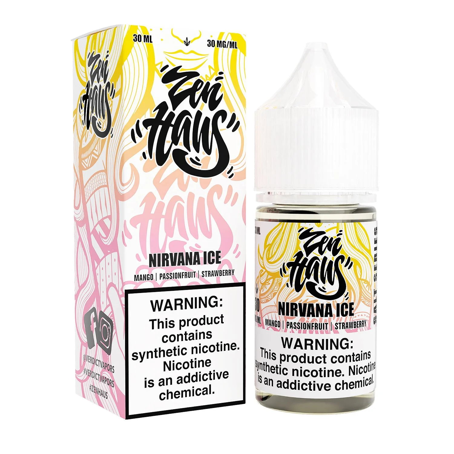 Nirvana ICE by ZEN HAUS SALTS E-Liquid 30ml