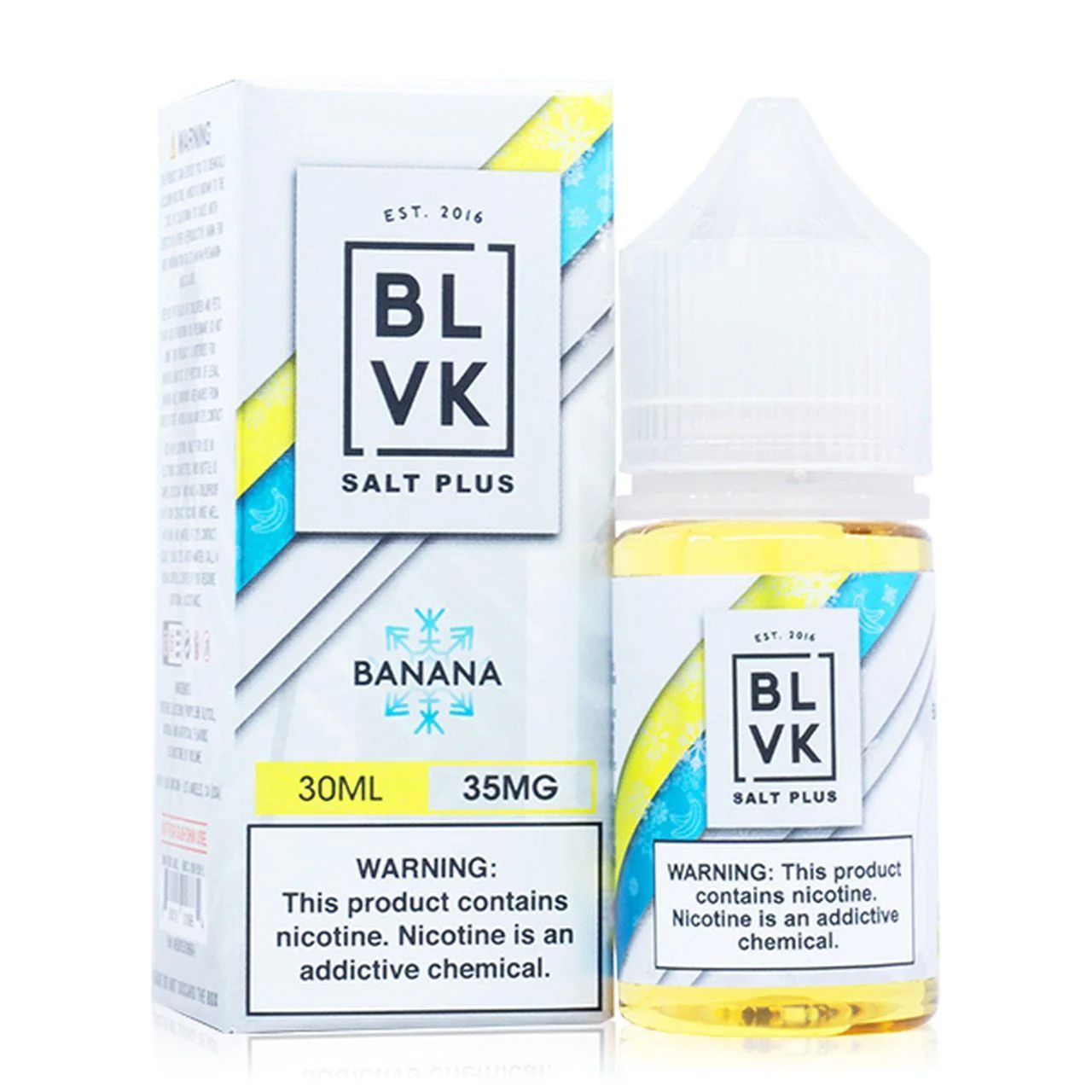 Nana IceÂ (Banana Ice) by BLVK Pink Salt Series 30ml