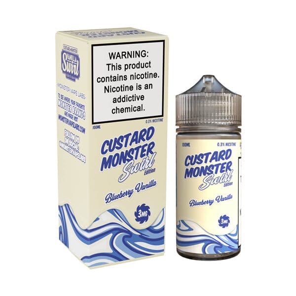 Blueberry Vanilla by Custard Swirl Monster 100mL