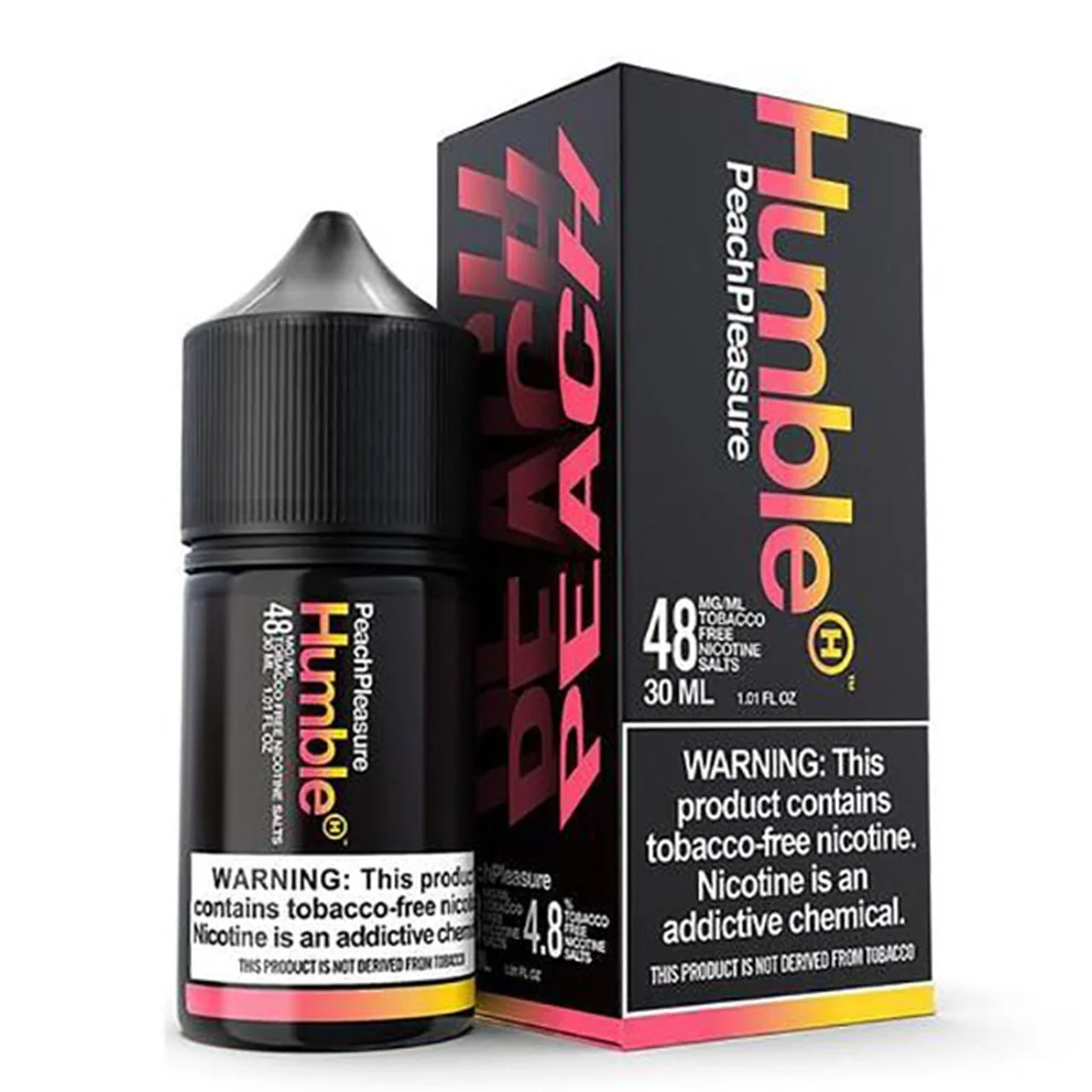 Peach Pleasure Tobacco-Free Nicotine By Humble Salts 30ml