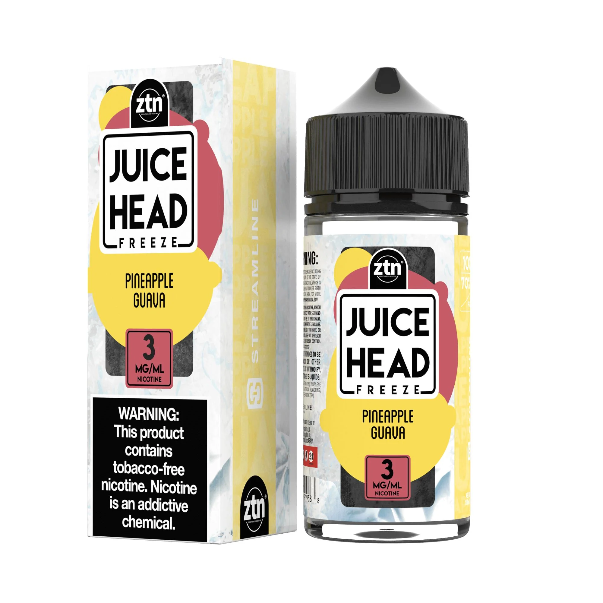 Pineapple Guava Freeze Freebase E-Juice by Juice Head 100mL