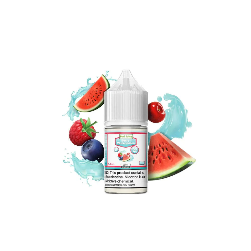 Berry Watermelon Salts by POD JUICE E-Liquid 30ml