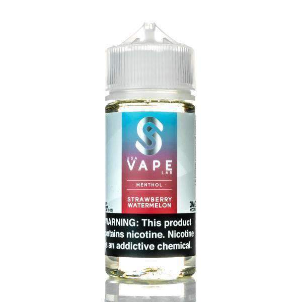 USA VAPE LABS | Strawberry Watermelon Menthol 100ML eLiquid