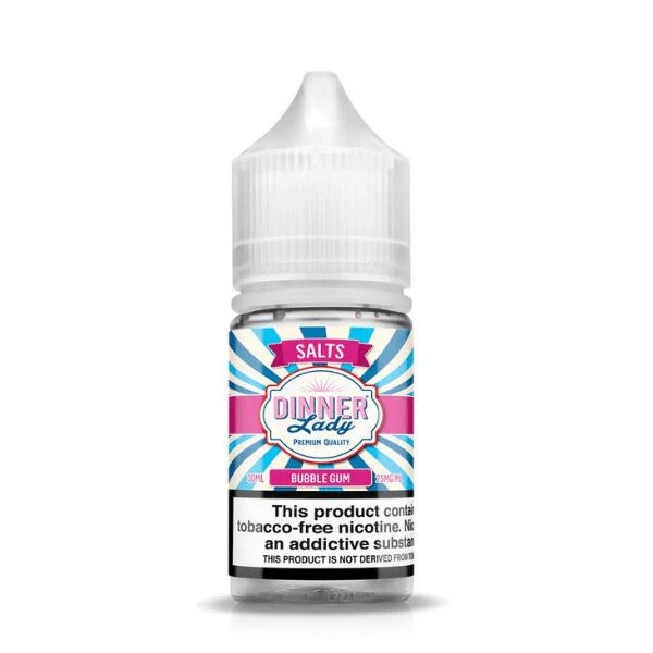 Bubblegum by Dinner Lady Tobacco-Free Nicotine Salts30ml