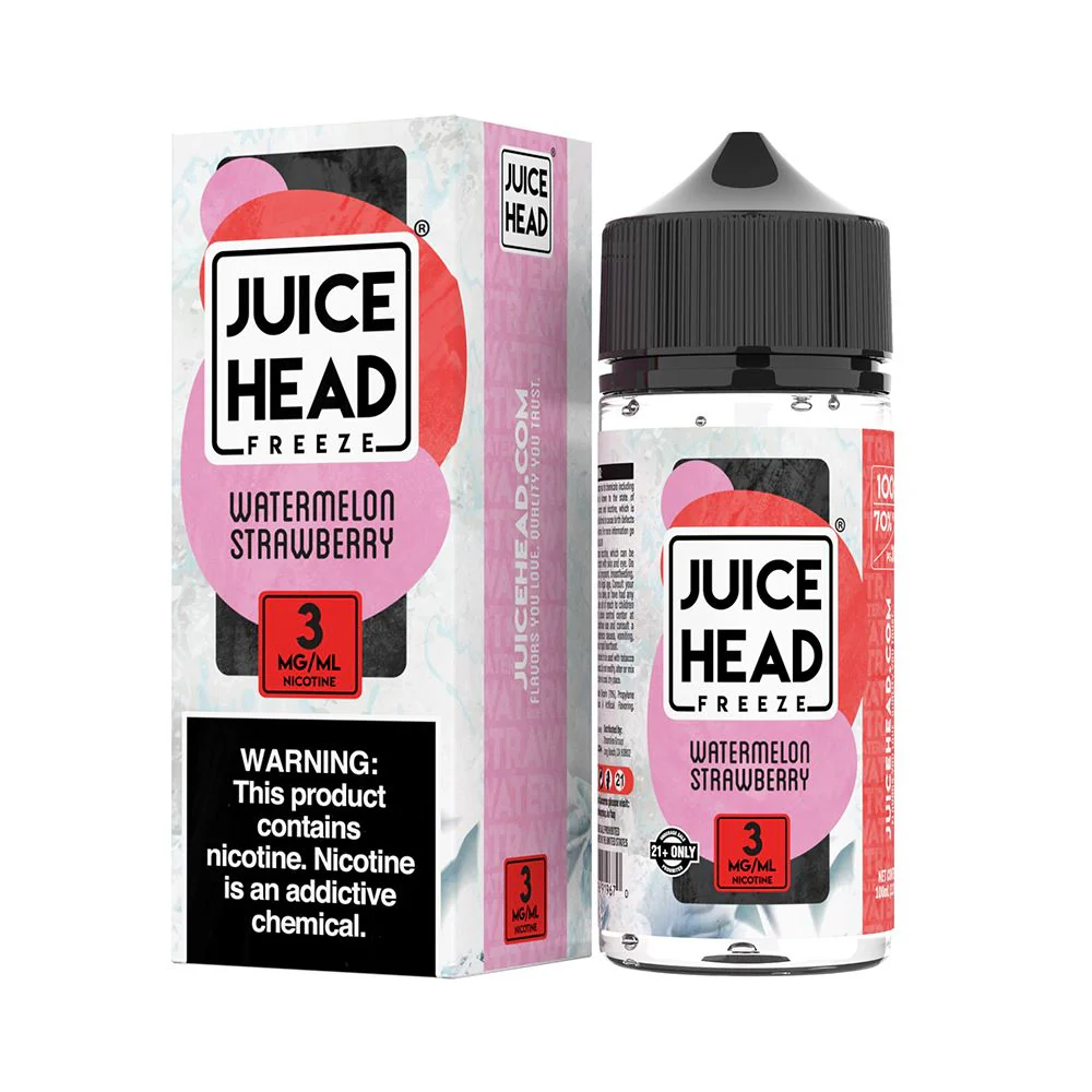 Watermelon Strawberry Freeze Freebase E-Juice by Juice Head 100mL