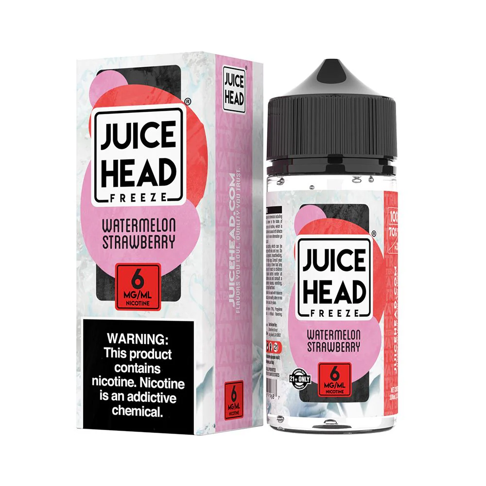 Watermelon Strawberry Freeze Freebase E-Juice by Juice Head 100mL