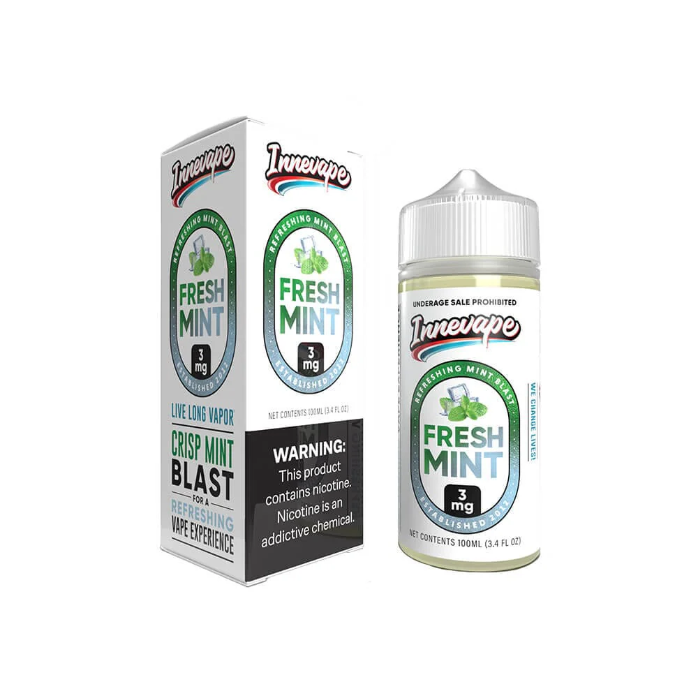 Fresh Mint by Innevape E-Liquid 100mL (Freebase)