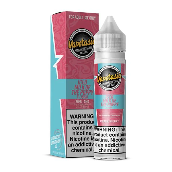 Iced Milk of The Poppy by Vapetasia E-Liquid 60mL (Freebase)