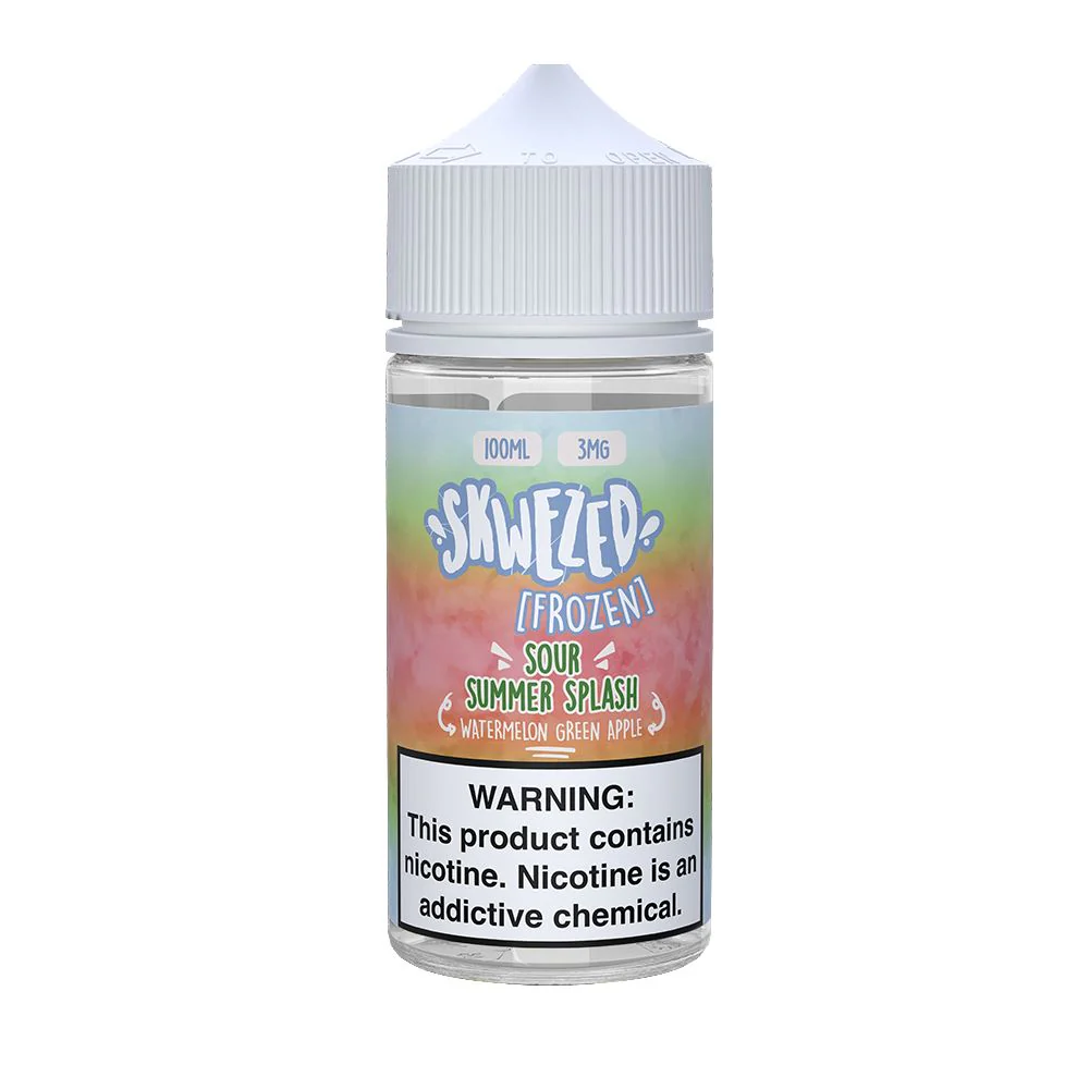 Frozen Sour Summer Splash (Watermelon Green Apple Ice) by Skwezed Series 100mL