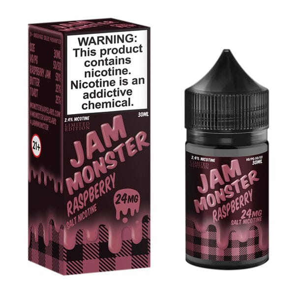 Raspberry by Jam Monster Salt Nicotine 30ml