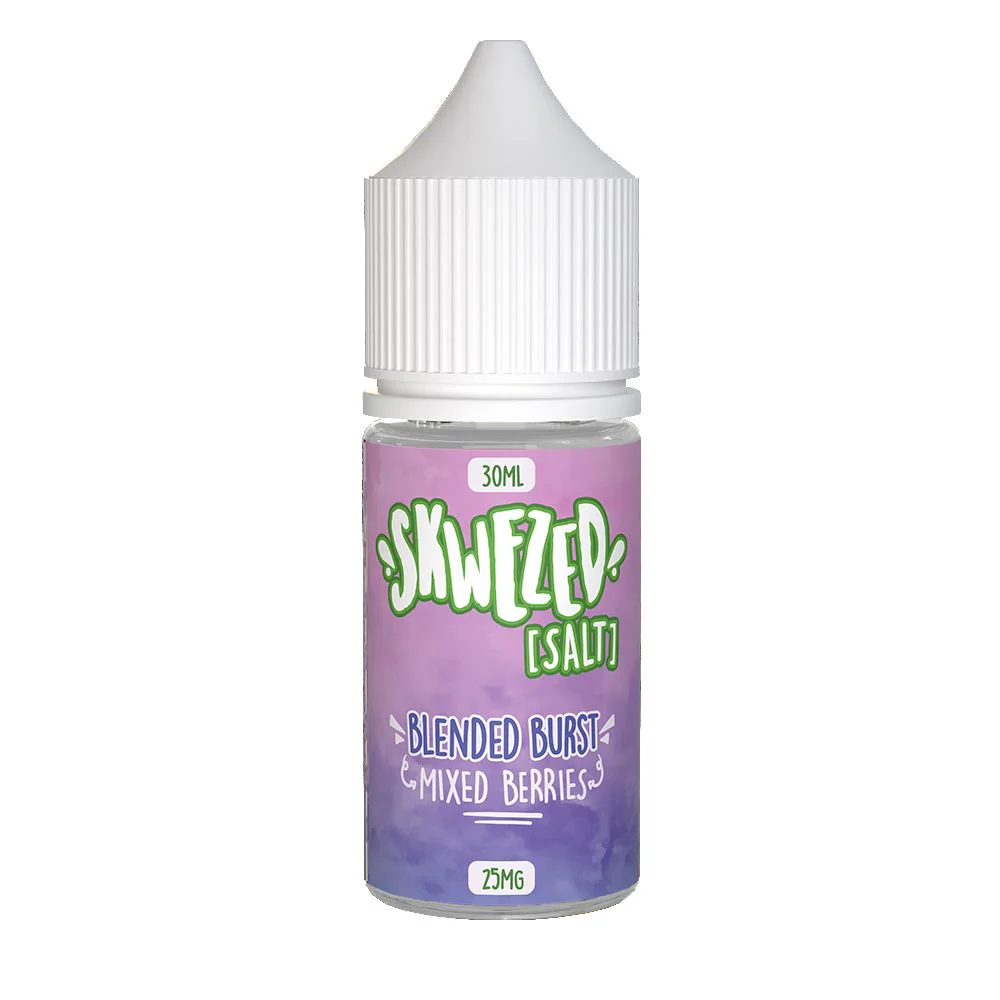 Blended Burst (Mixed Berries) by Skwezed Salt Series E-Liquid 30mL (Salt Nic)