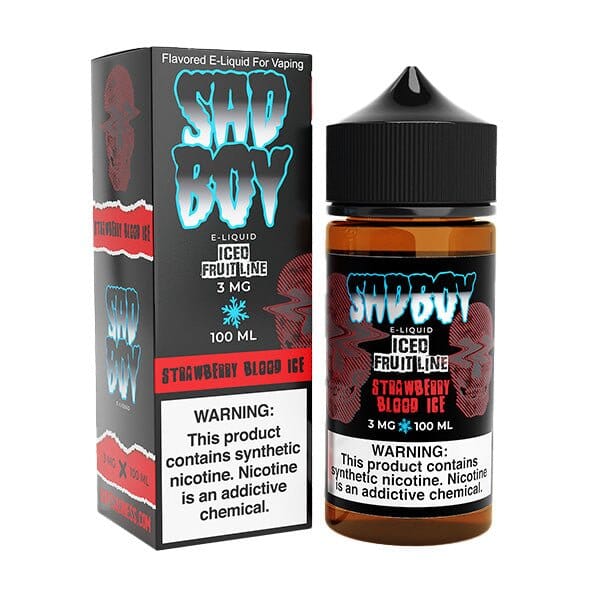Strawberry Blood Ice by Sadboy 100mL E-Liquid Series (Freebase)