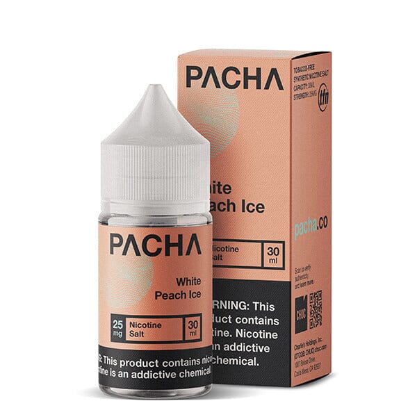 White Peach Ice by PACHAMAMA Salts TFN 30ml