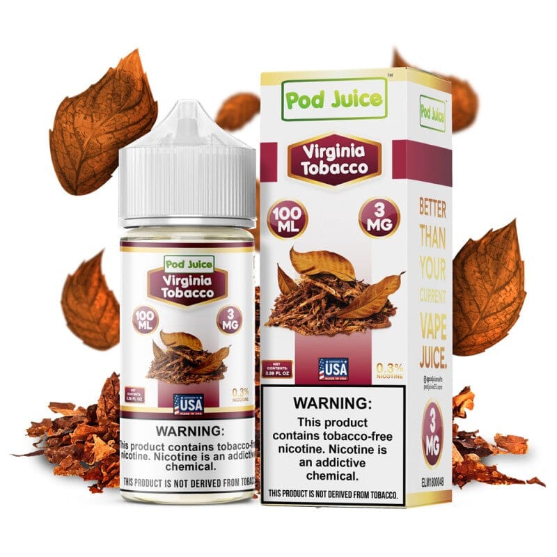 Virginia Tobacco by Pod Juice Series 100mL