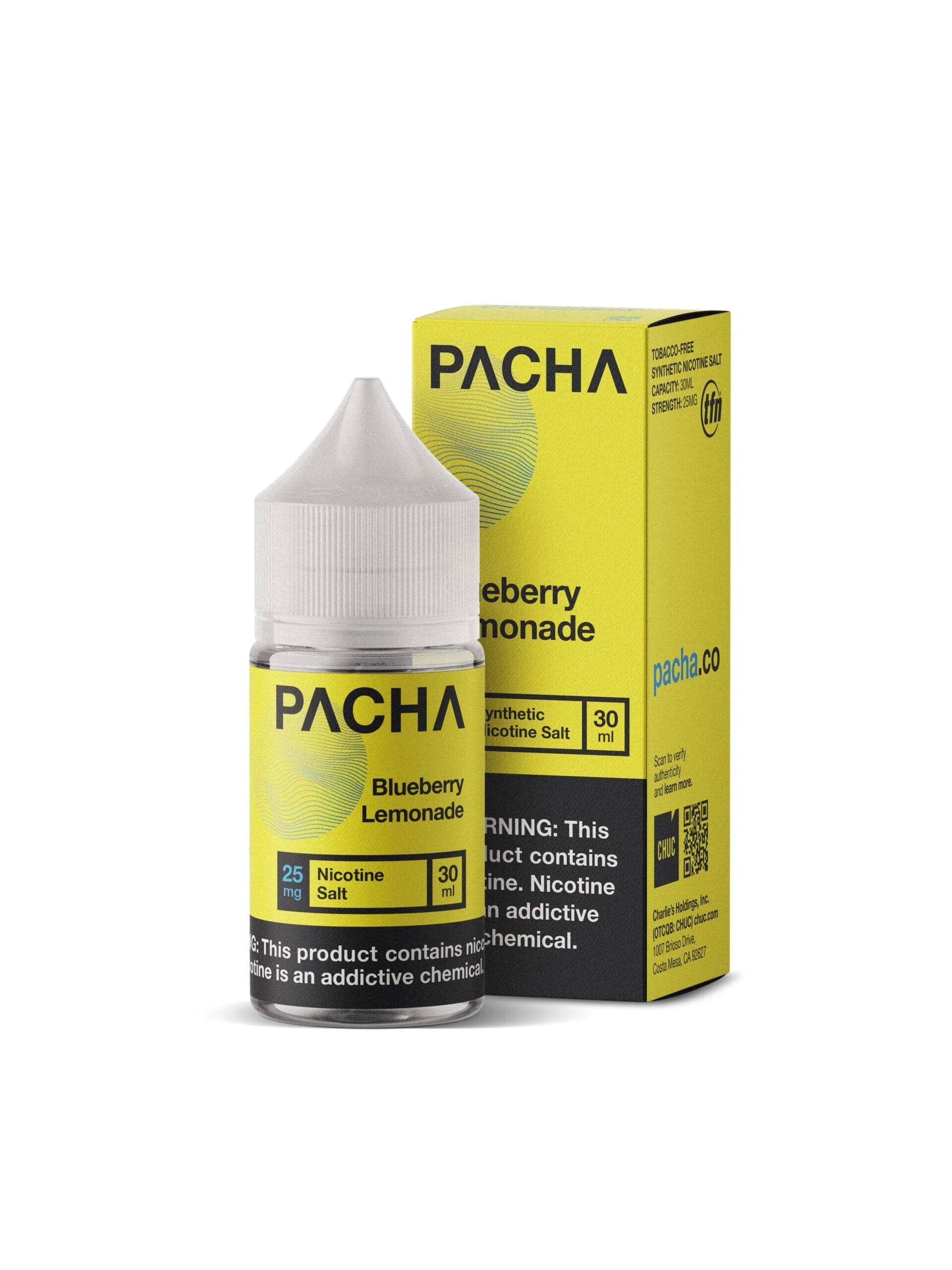 Blueberry Lemonade by Pachamama Salts TFN Series E-Liquid 30mL (Salt Nic)