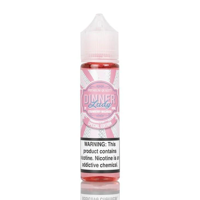 Strawberry Macaroon by Dinner Lady E-Liquid TFN Series 60ml